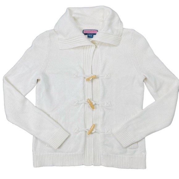 Vineyard Vines Sweaters - Vineyard Vines Preppy Sweater Cardigan Nautical Sweater Wooden Buttons S